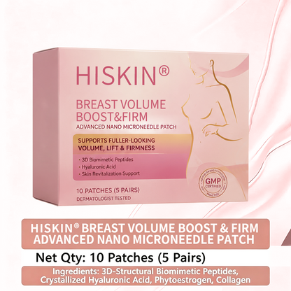 🎁𝐇𝐈𝐒𝐊𝐈𝐍® 👩‍⚕️ Targeted Breast Enhancement Advanced Nano Microneedle Patch