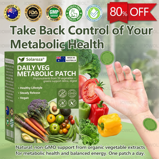 🌿 Official AU Stockist |  HISKIN® Daily Vegetable Metabolic Patches Formulated with organic botanical extracts and phytonutrients from 39 farm-fresh vegetables and leafy greens. Supports gentle detox, optimal gut health, and daily metabolic balance.