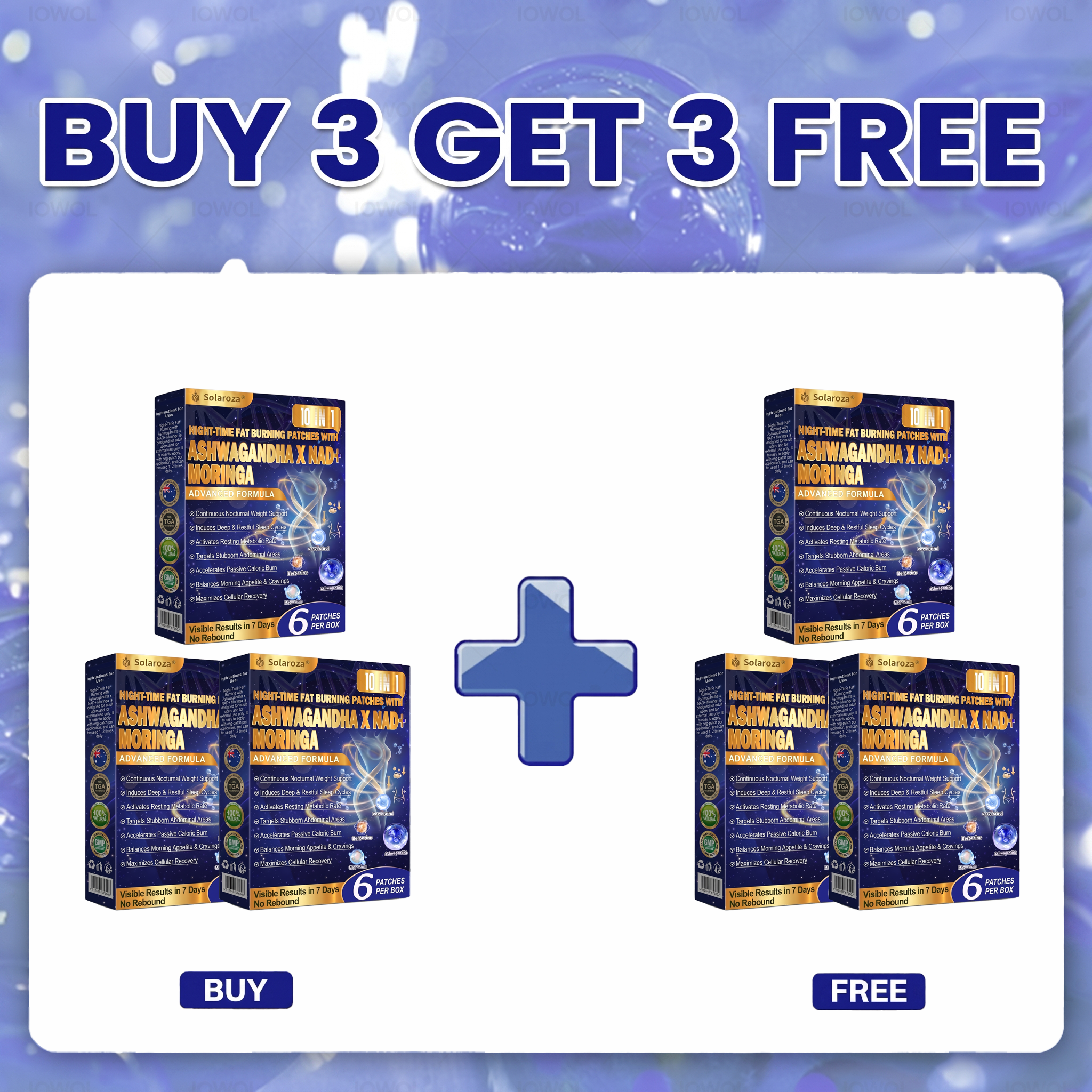 Buy 3, Get 3 FREE - 6 Boxes