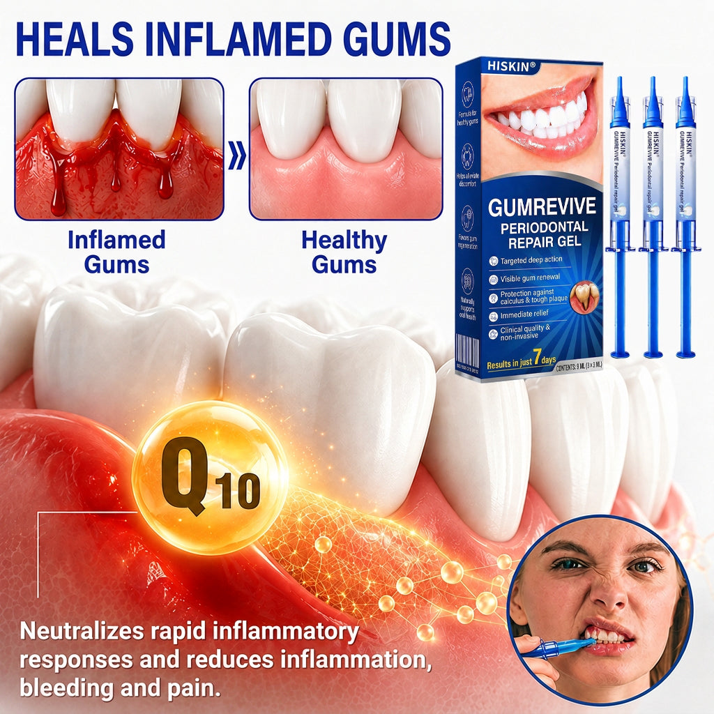 👨‍⚕️✅🦷HISKIN® GumRevive Advanced Gum Defence & Repair Gel