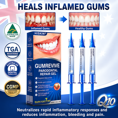 👨‍⚕️✅🦷HISKIN® GumRevive Advanced Gum Defence & Repair Gel