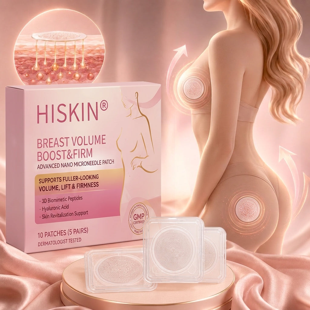 🎁𝐇𝐈𝐒𝐊𝐈𝐍® 👩‍⚕️ Targeted Breast Enhancement Advanced Nano Microneedle Patch