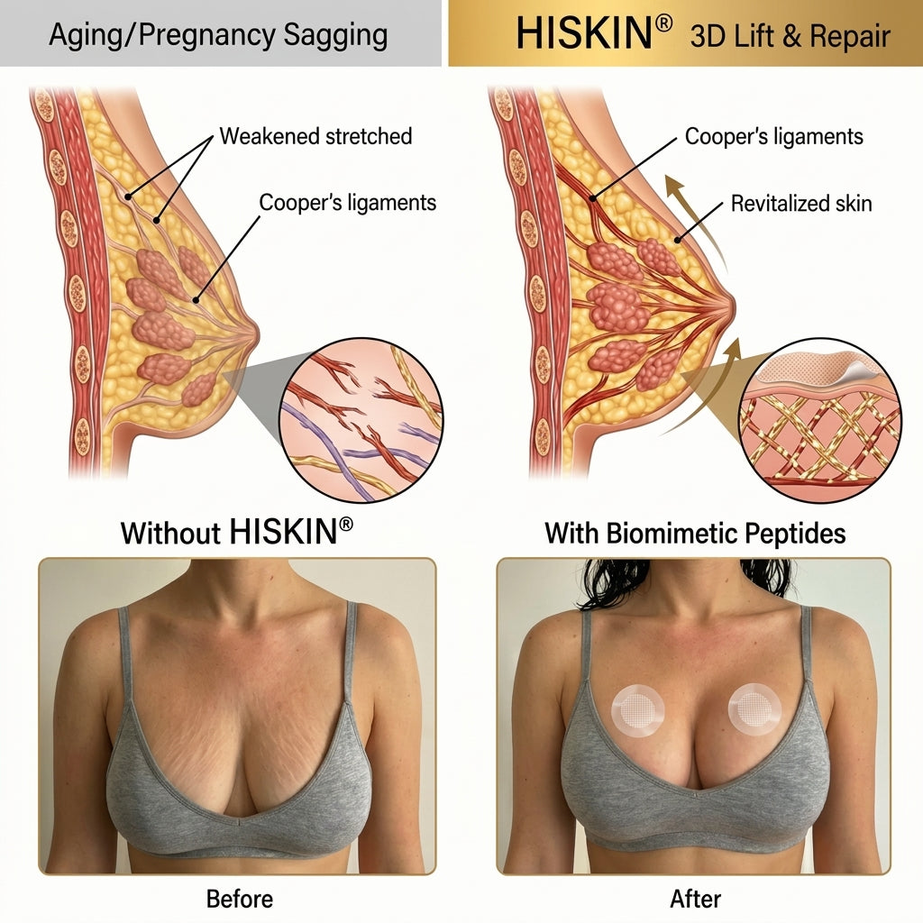 🎁𝐇𝐈𝐒𝐊𝐈𝐍® 👩‍⚕️ Targeted Breast Enhancement Advanced Nano Microneedle Patch